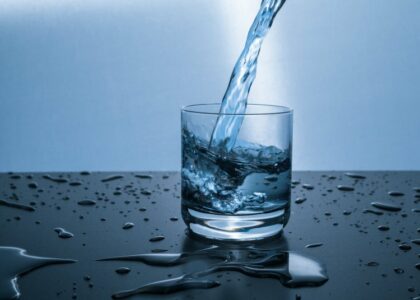 Glas water